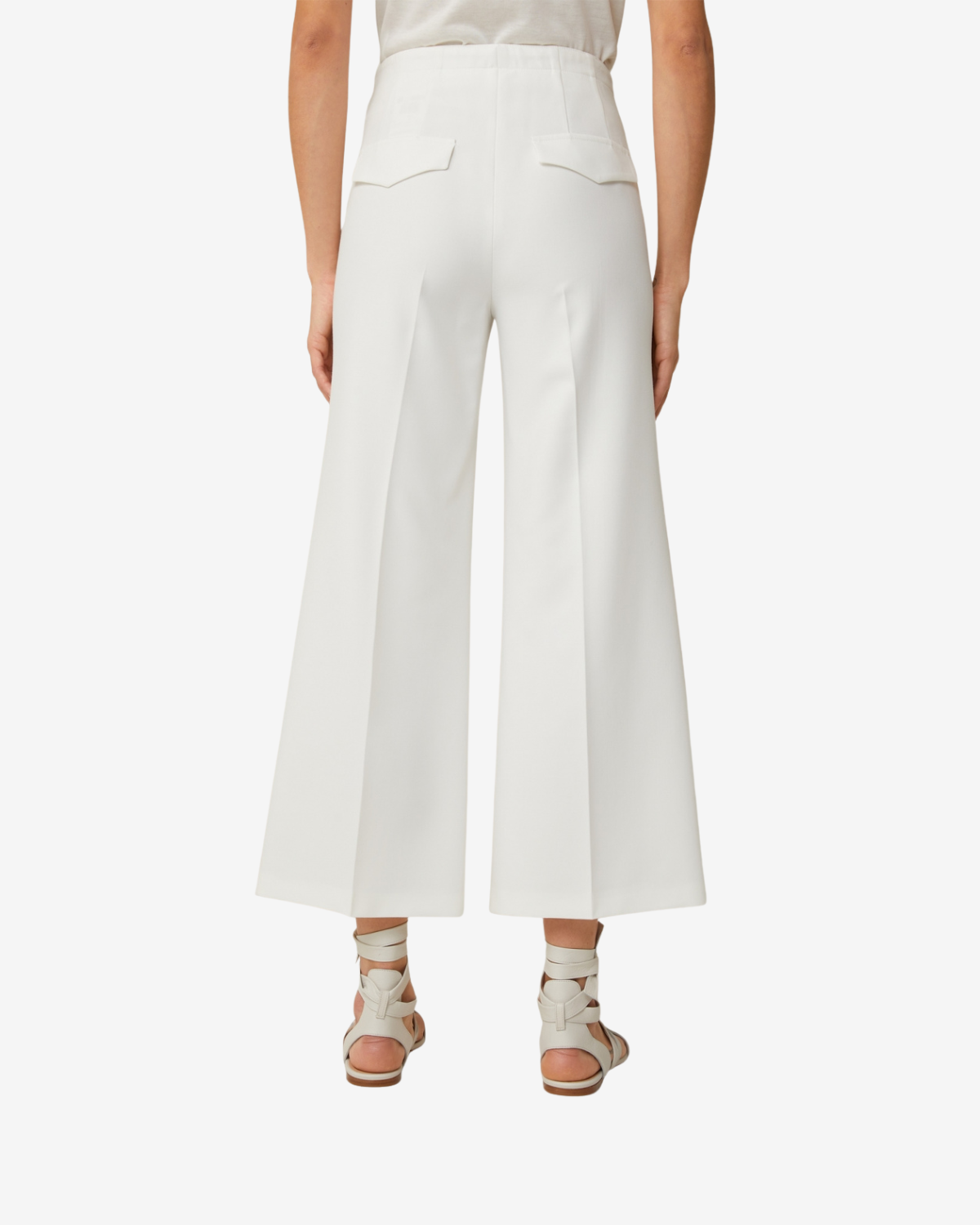 Broek Open white