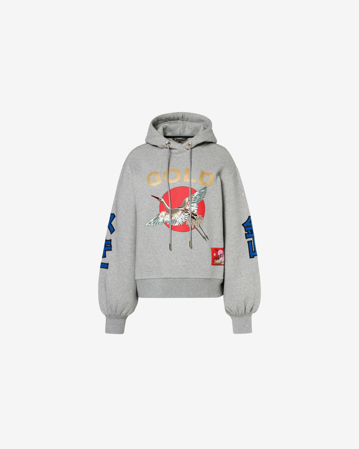 Tobu hooded sweater Grey melange