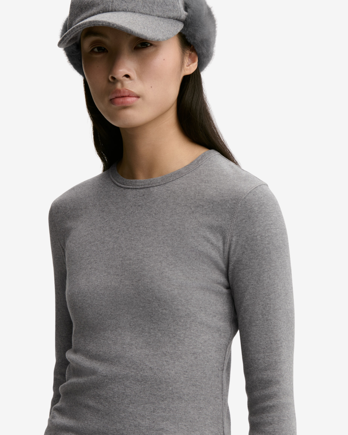 Brita flat Grey melange