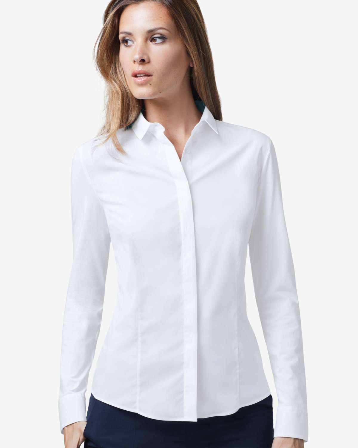 Witte blouse Wit