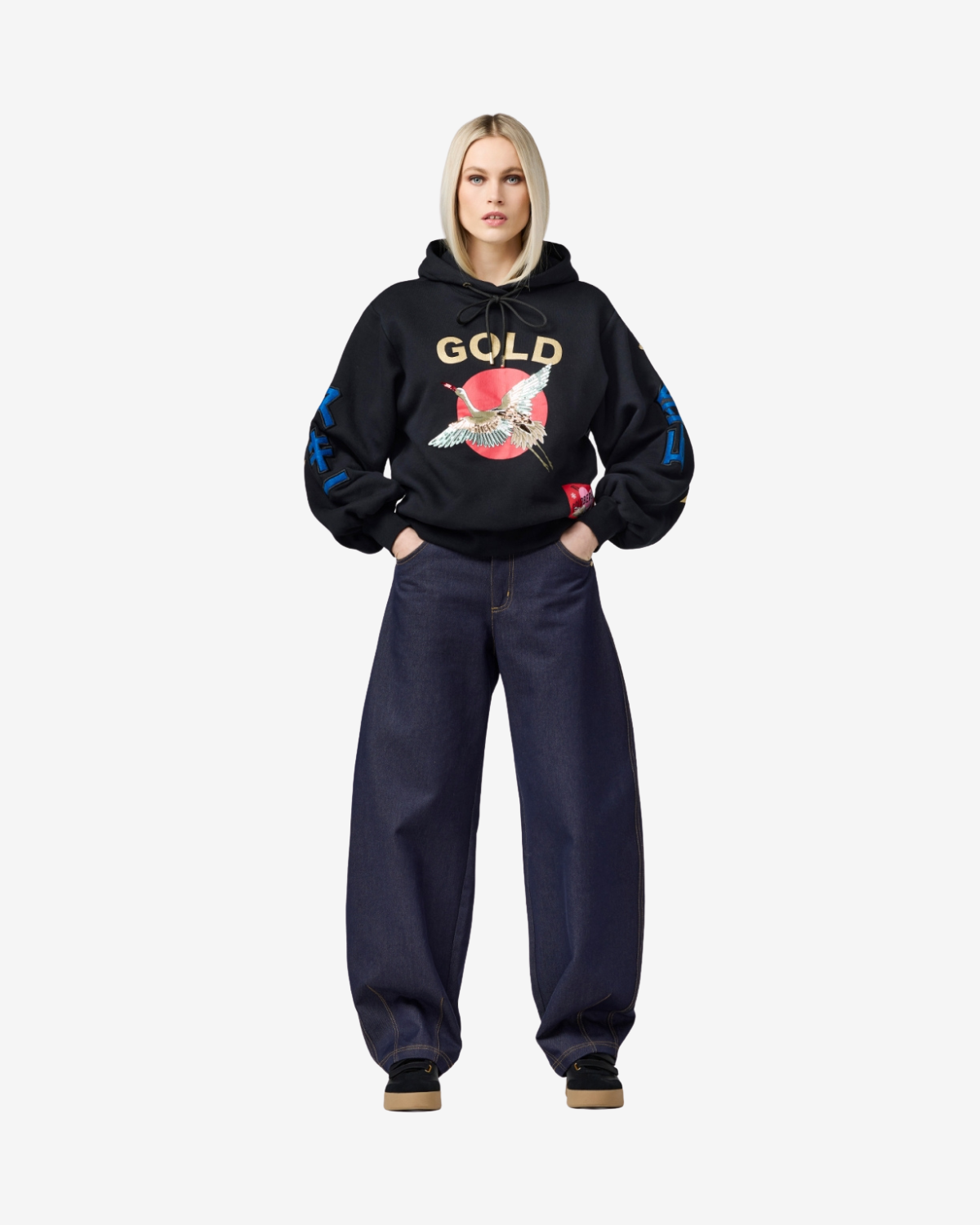 Tobu hooded sweater black