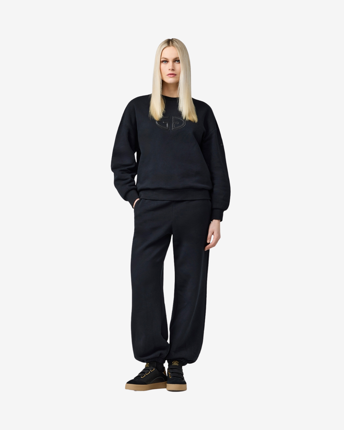 Tova crew neck sweater black