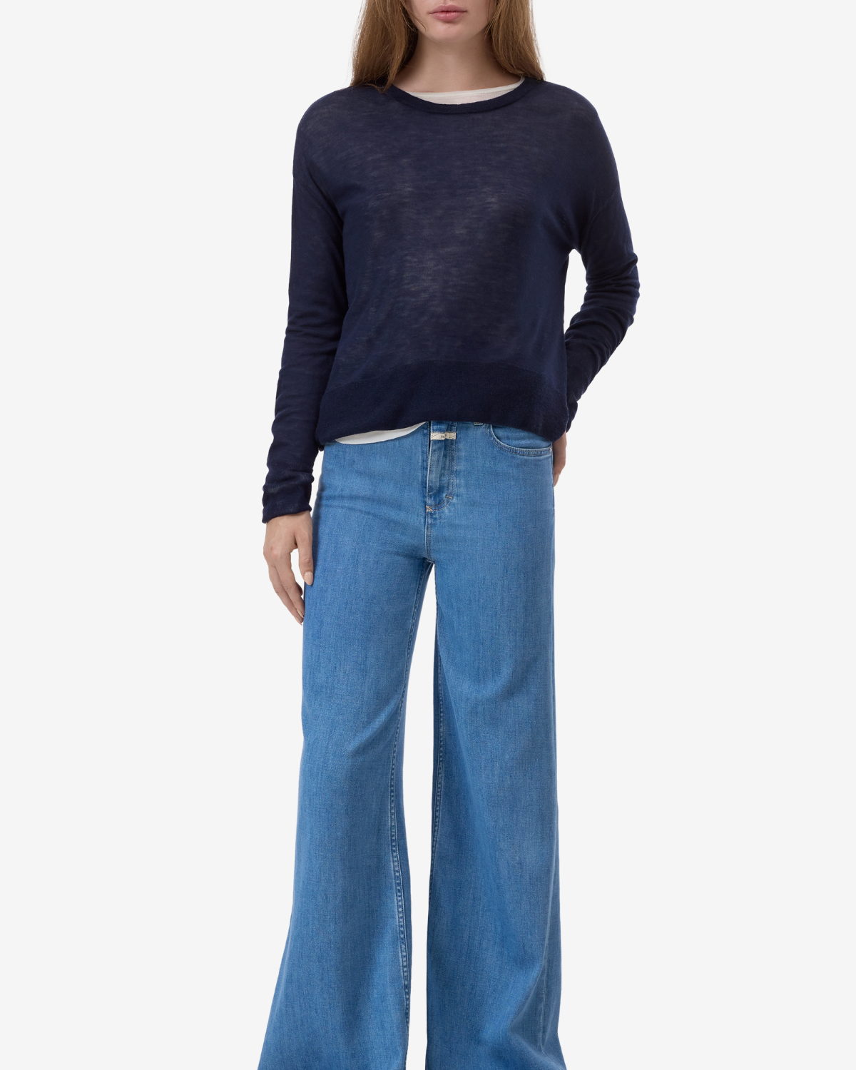 Crew neck long sleeve Dark night