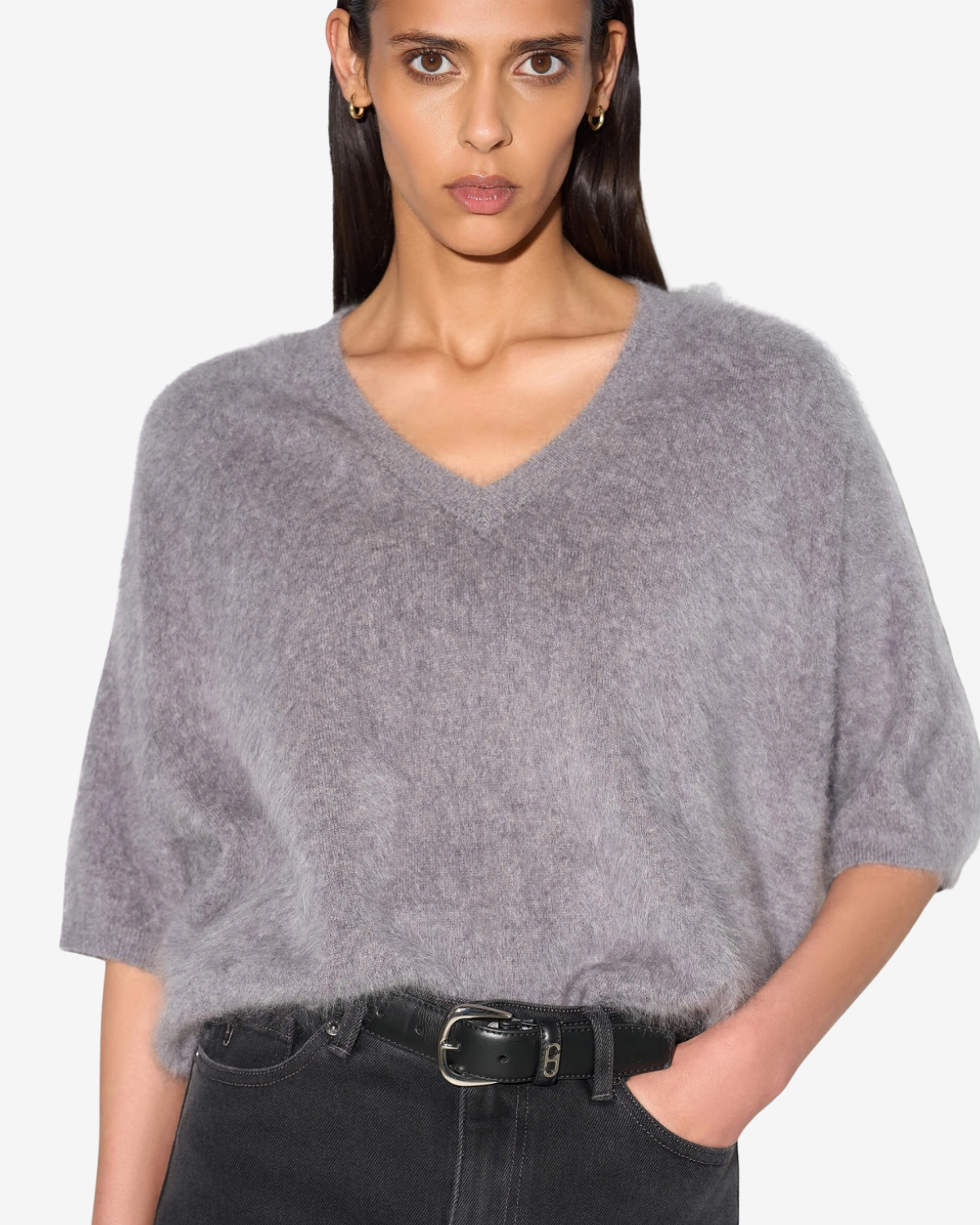 Romeo Cashmere Trui Grijs