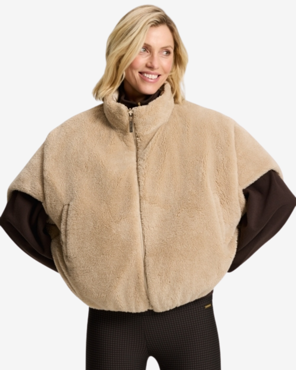 Hazel Reversible bodywarmer Sand