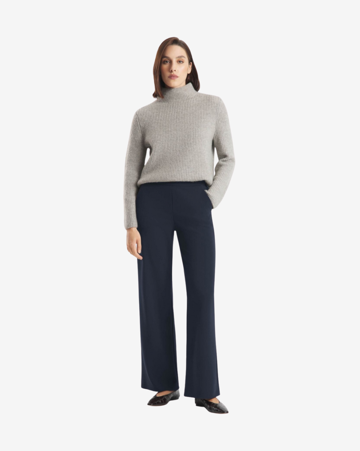 Palina long navy blue