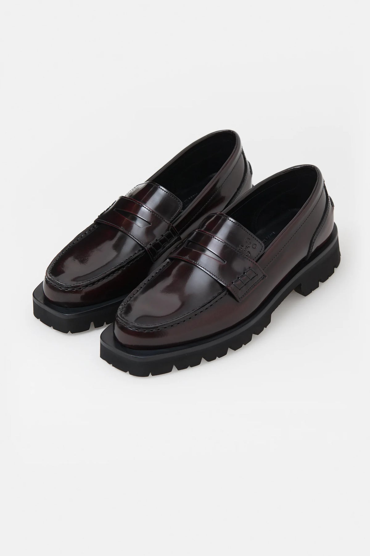 Loafer Dark raisin red