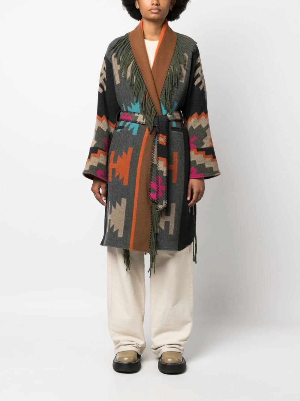 Cappotto Donna multi grey