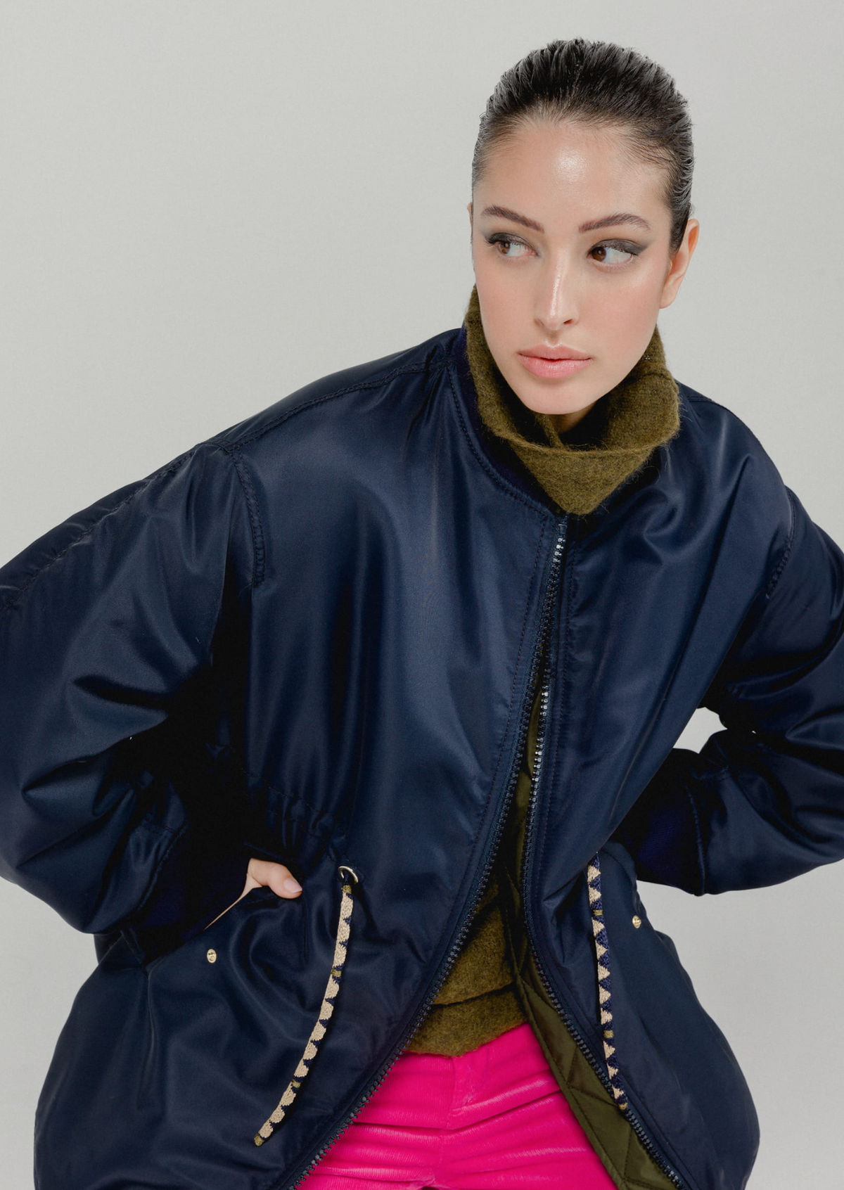 Giaccone Donna Navy