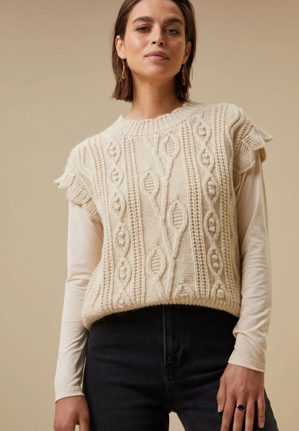 Okke pullover Sand