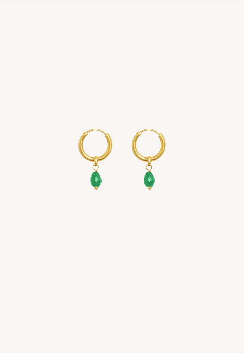yve earring green
