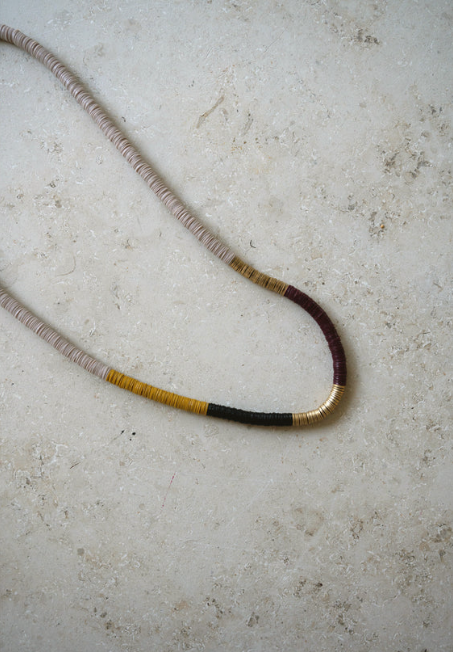 Daan necklace light violet