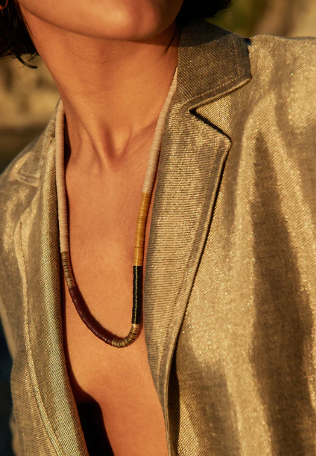 Daan necklace light violet