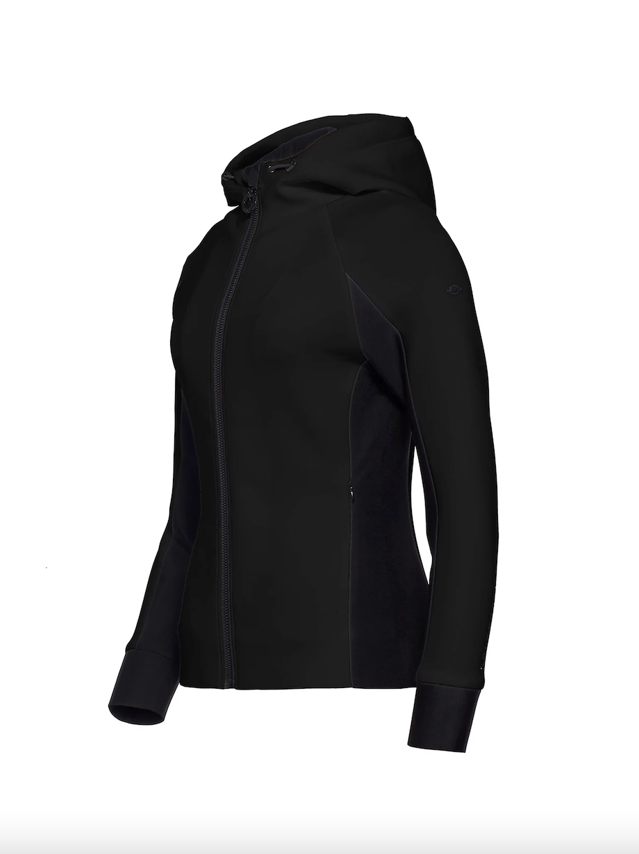 SOFI hooded cardigan black
