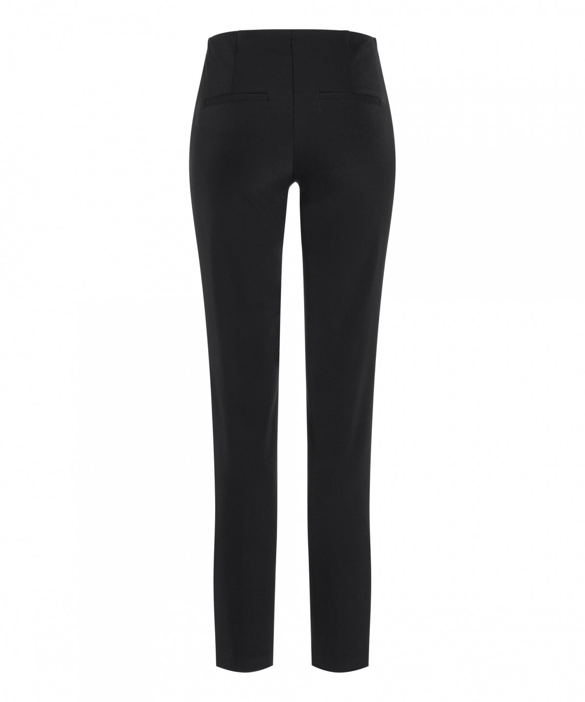 ros straight broek Zwart