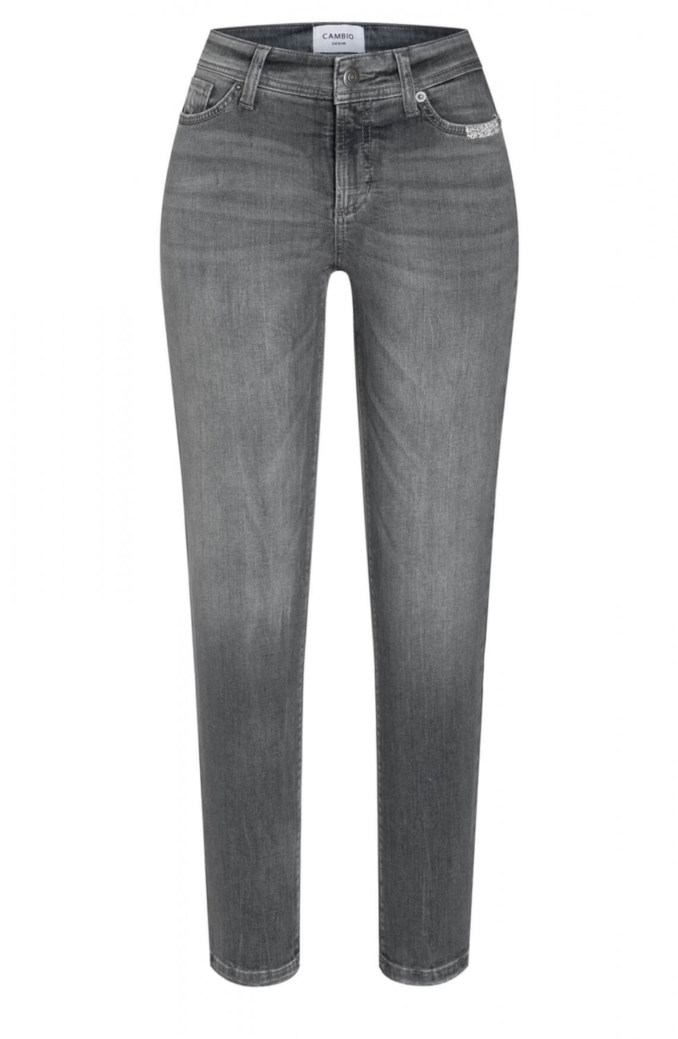 parla superstretch denim jeans bleached scratched wash