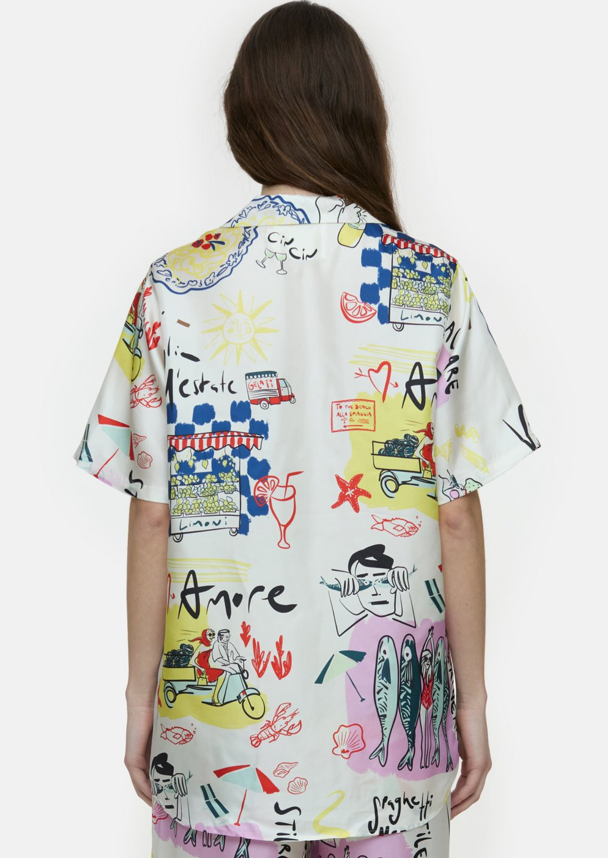 Resort shirt multi color