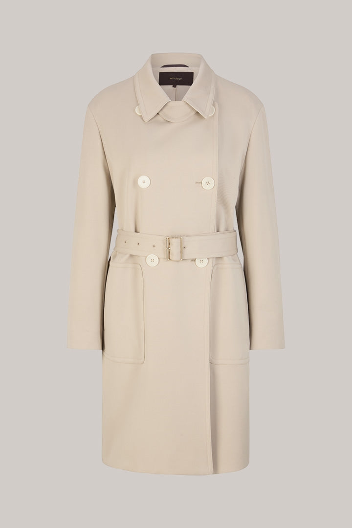 Coat Open beige