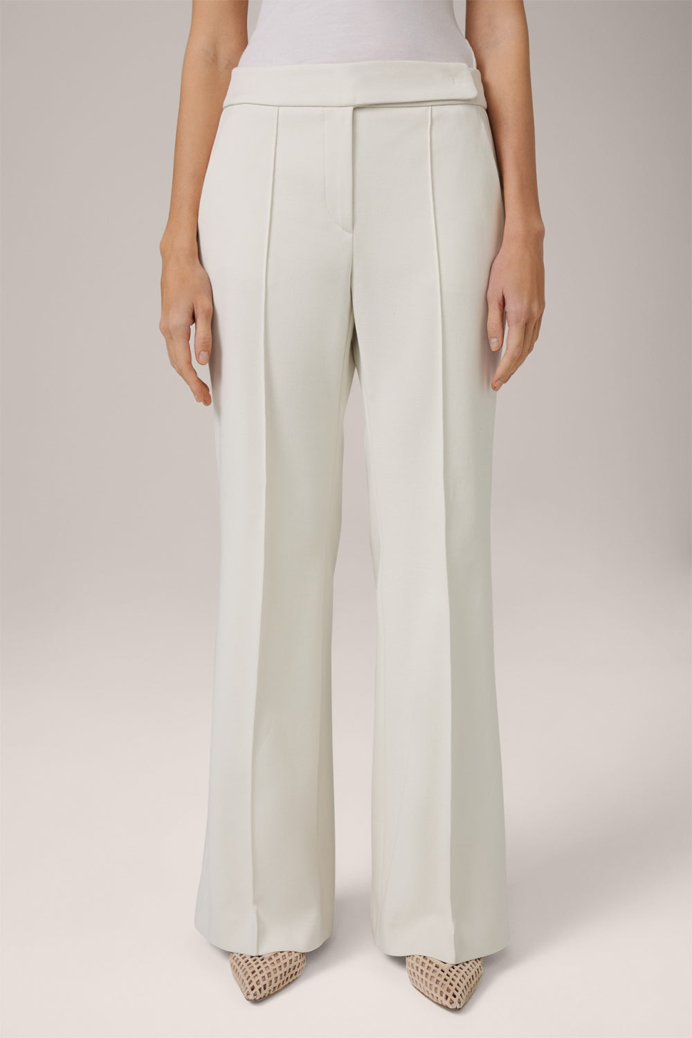 Trousers Open white