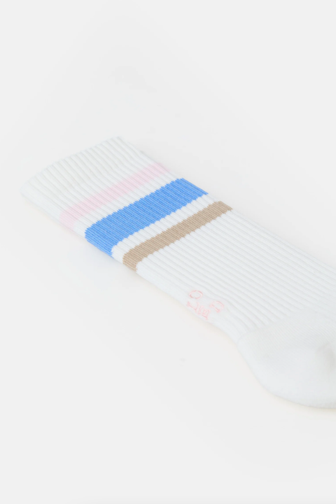 Sock cornflower blue