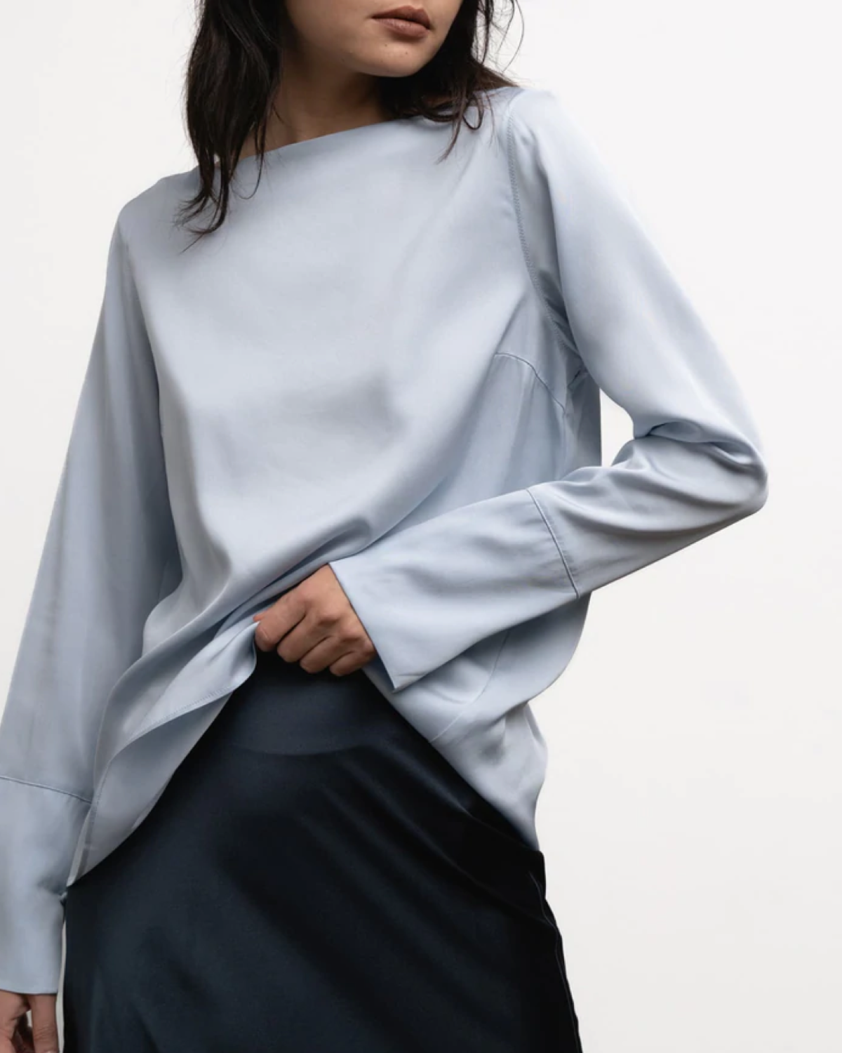 Kelly blouse Light blue
