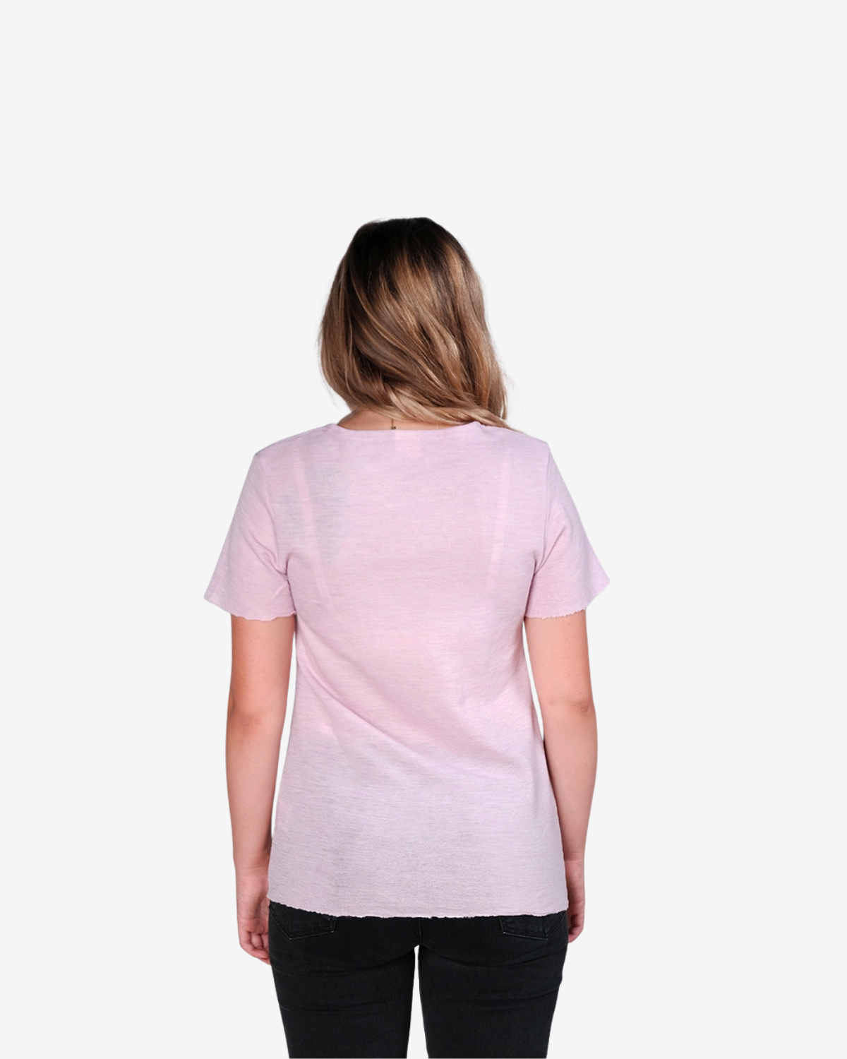 T-shirt violet ice melange