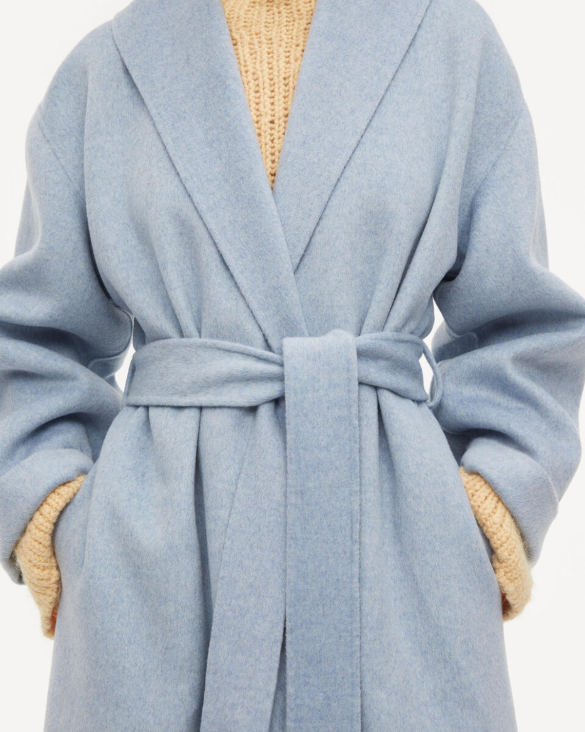 Trullem dusty blue melange