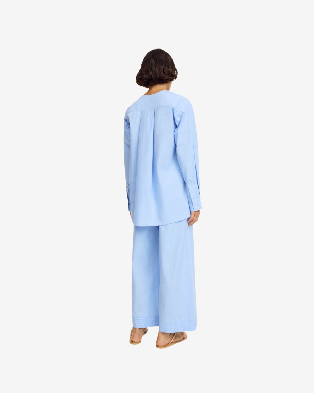 Fayette Blue iris stripe small