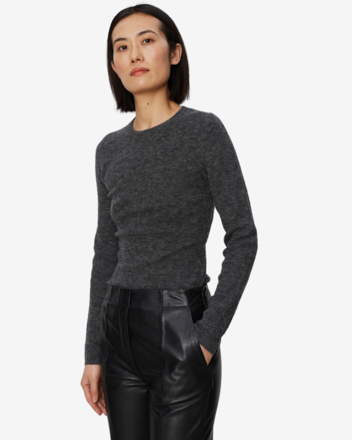 Milan Merino Blend Dark grey melange