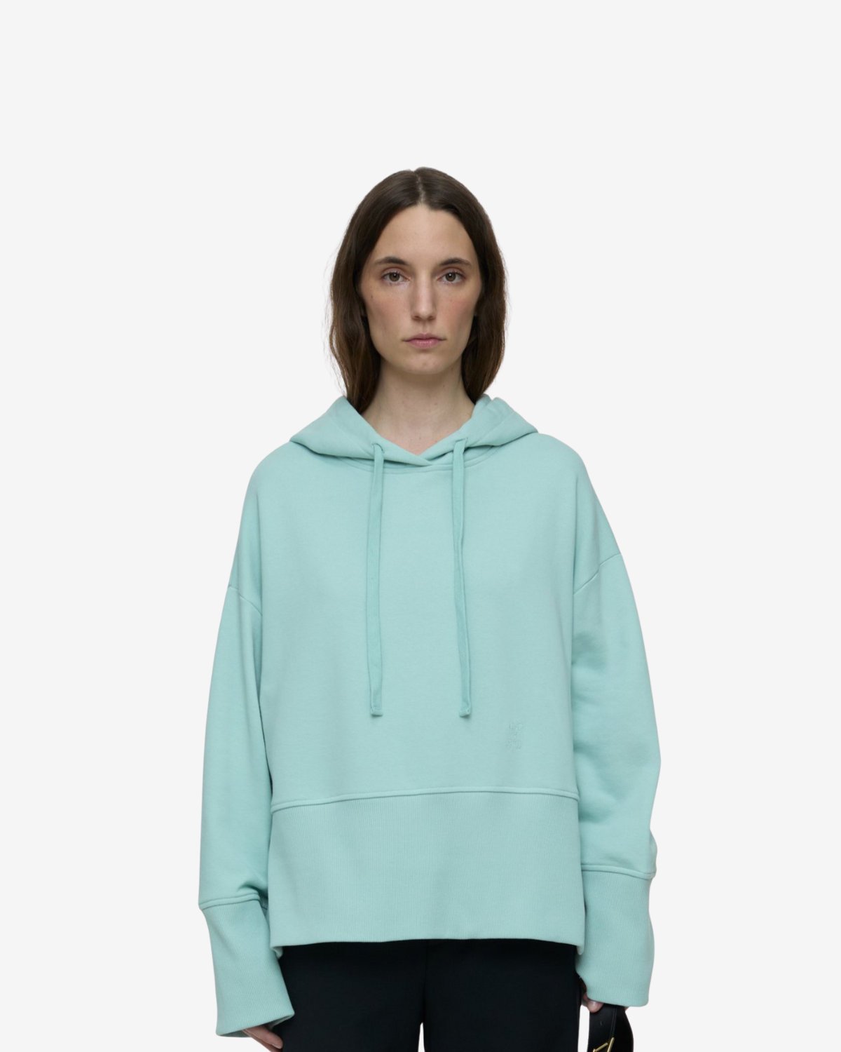 Cropped hoody amalfi sea