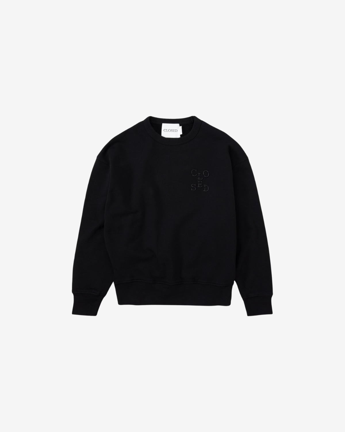 basic crewneck black