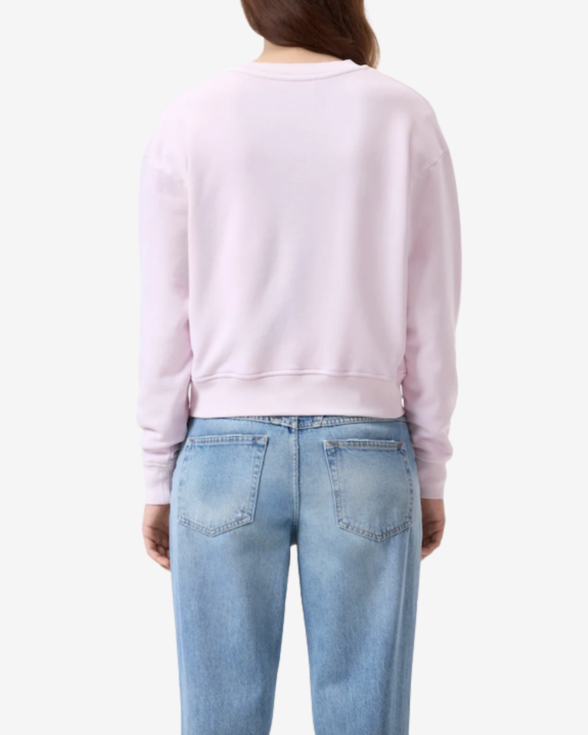 Logo crewneck Milkshake pink