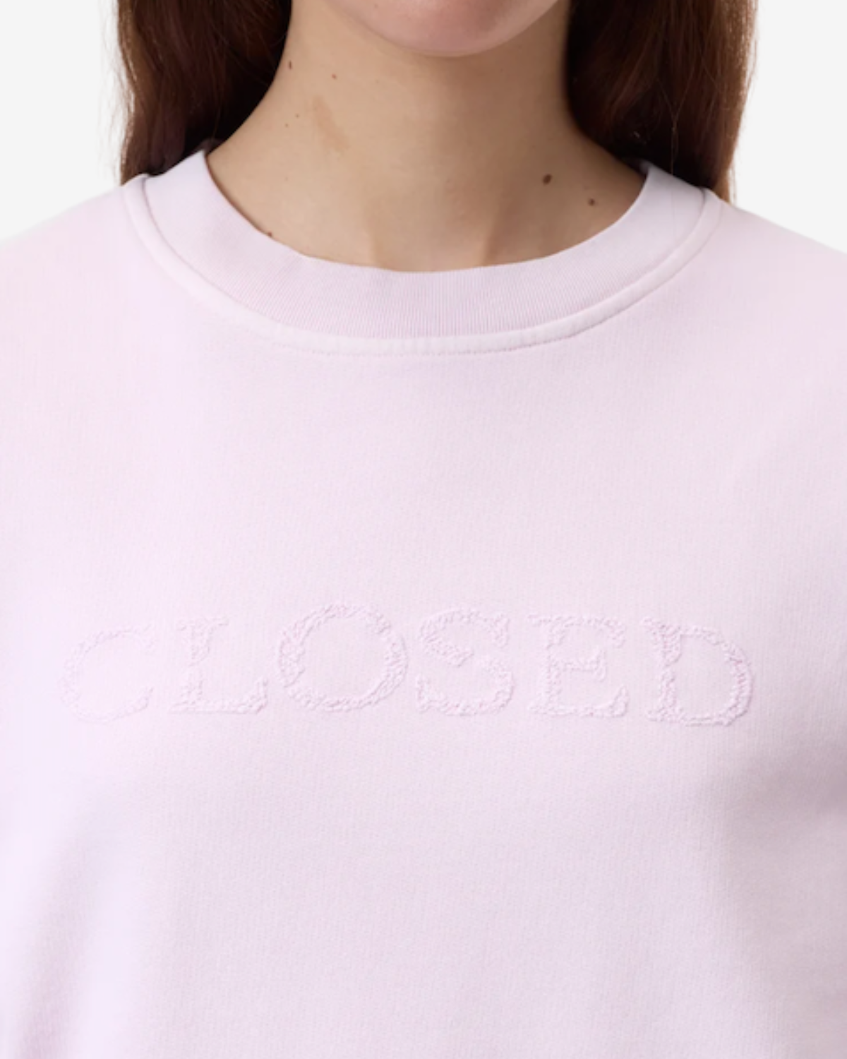 Logo crewneck Milkshake pink
