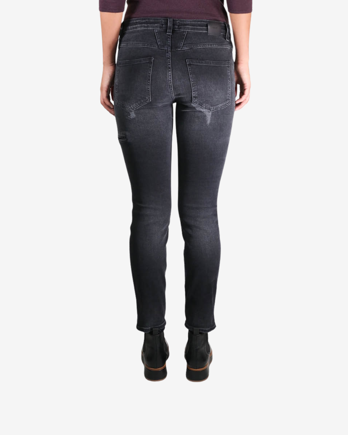 Cropped Worker Zwart