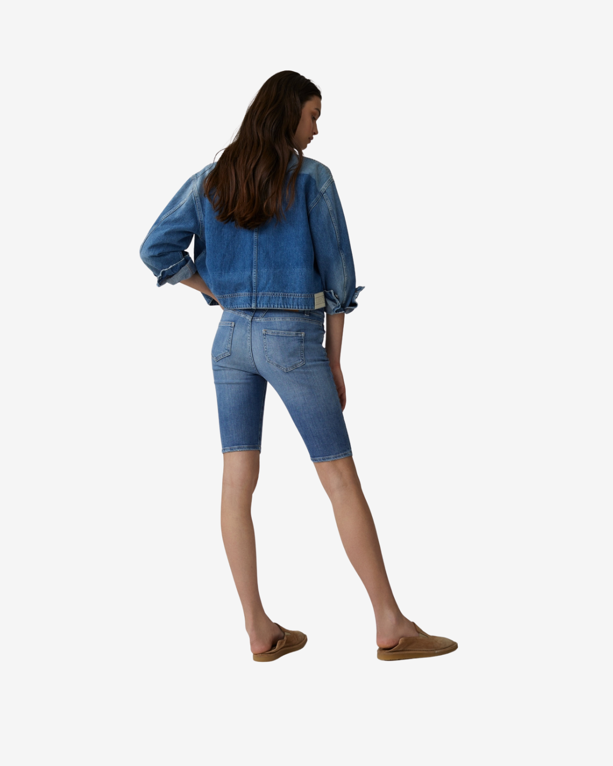 baker shorts Mid blue