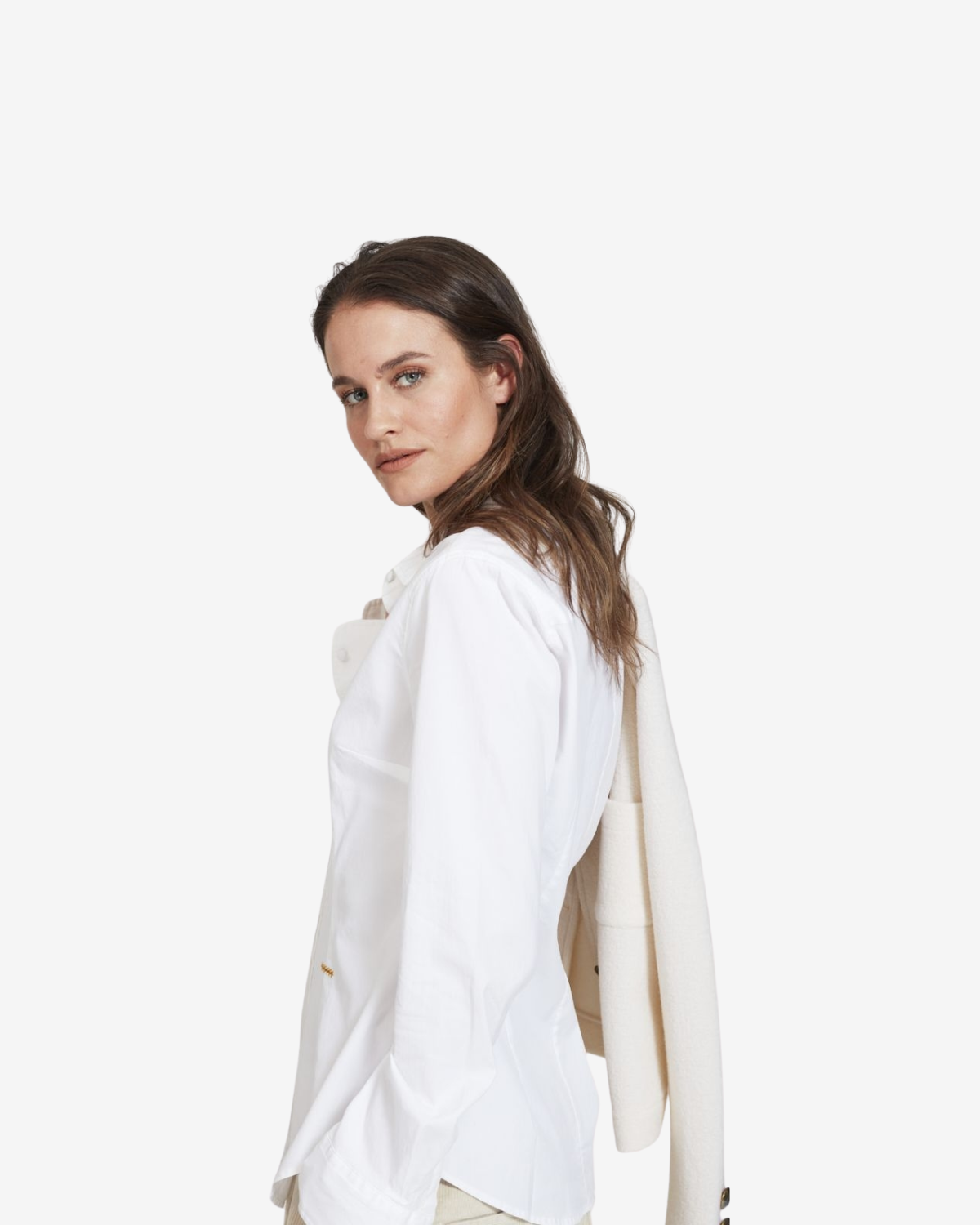 Allegra gold White