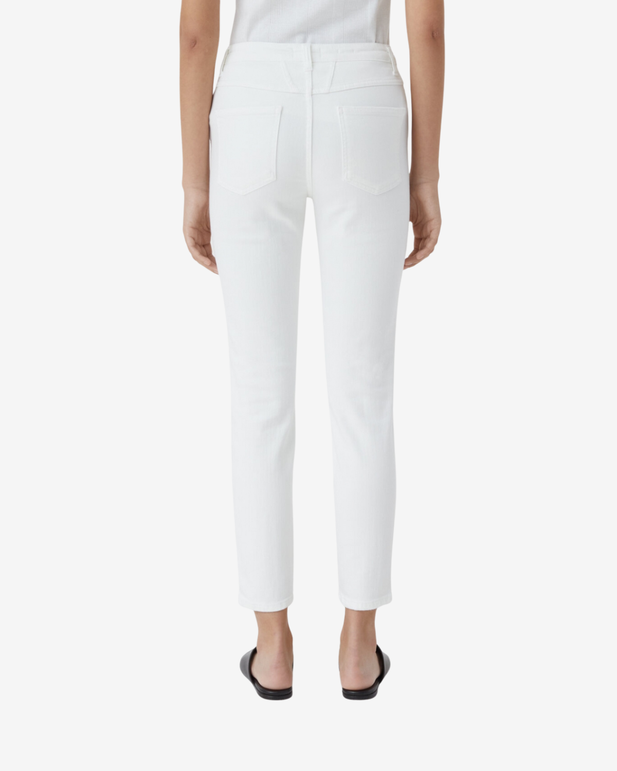 Skinny pusher White