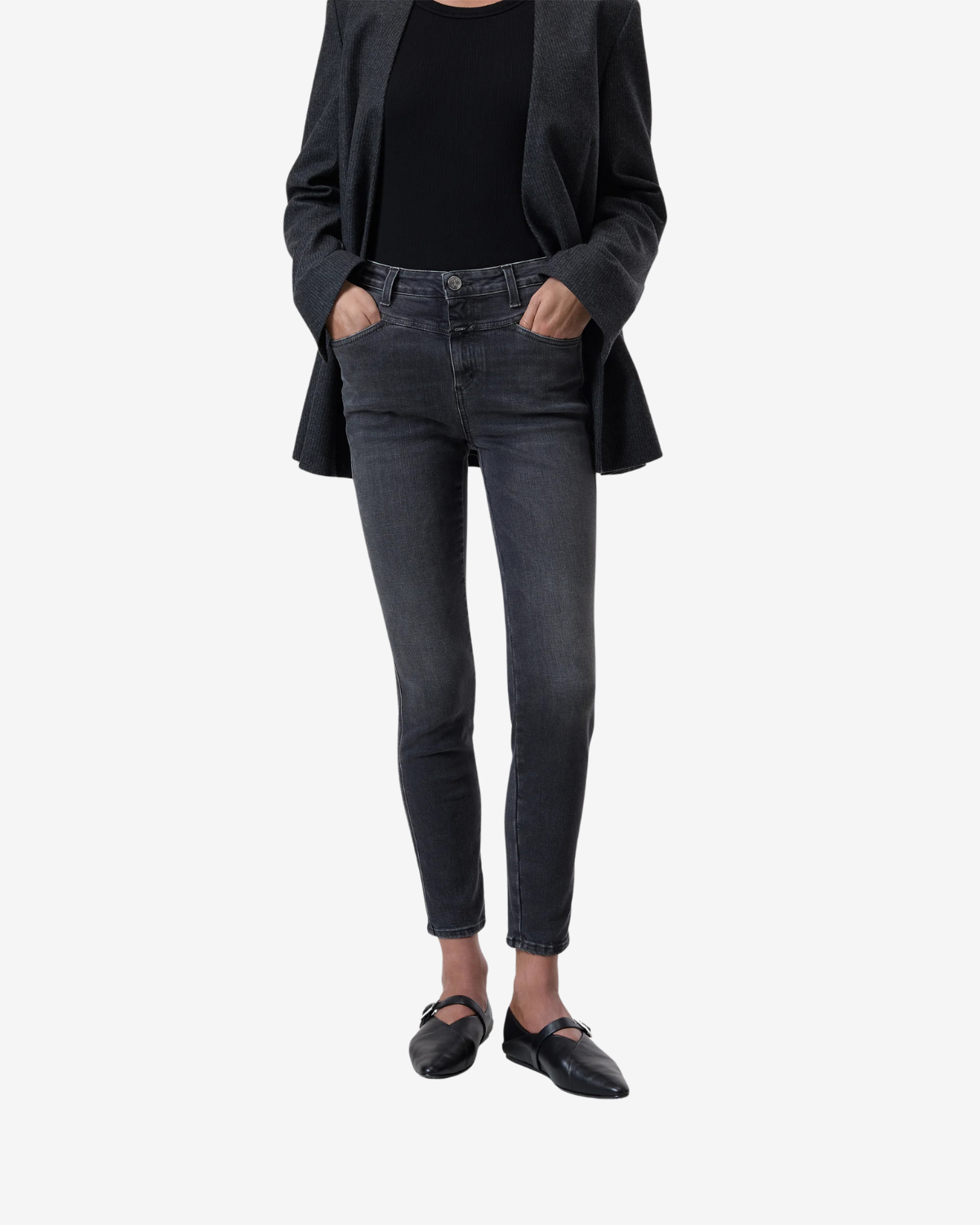 Skinny pusher Dark grey
