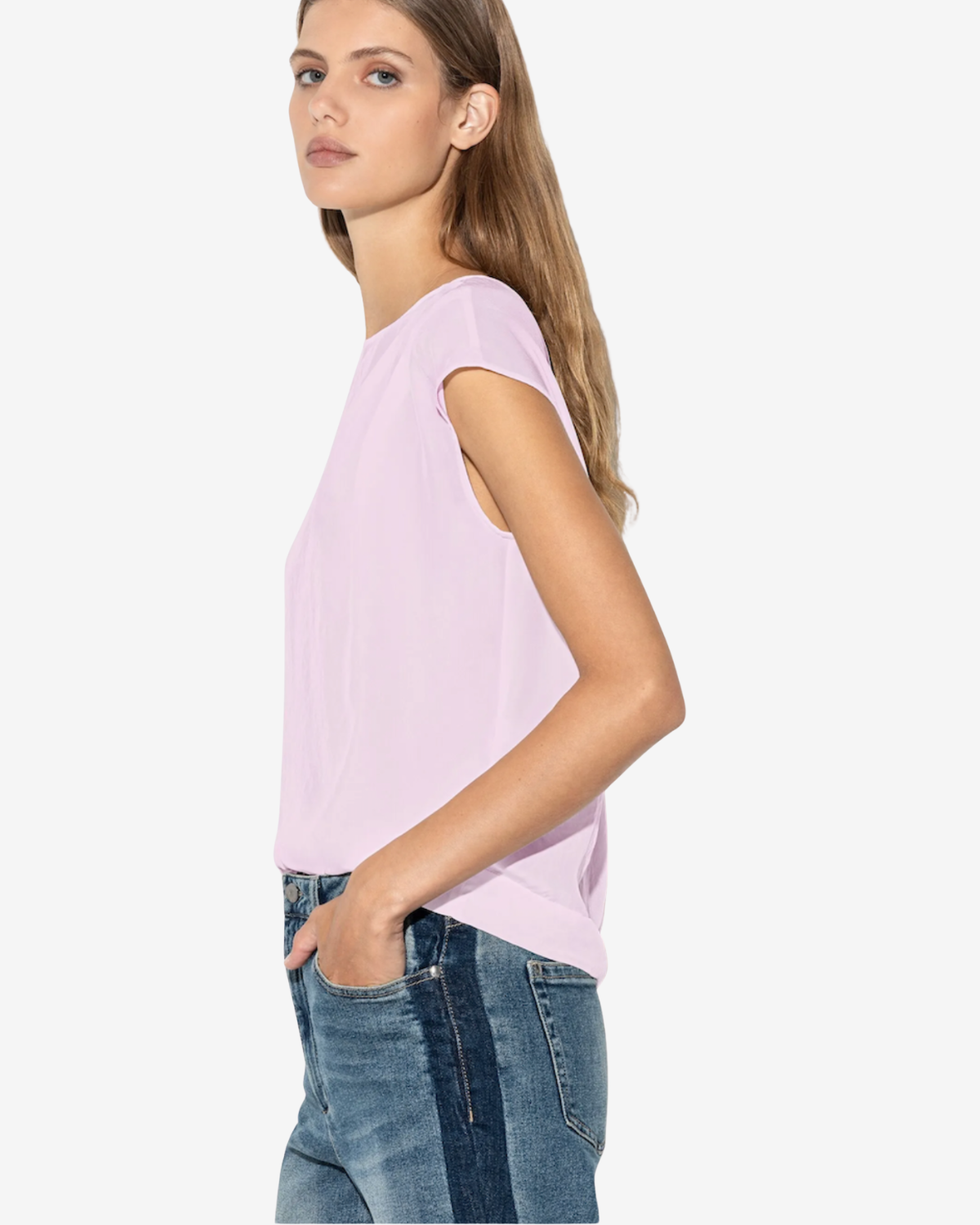 Blouse faded lavender