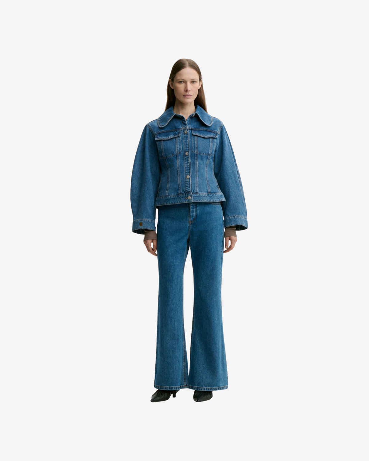 Villies Mid Denim Blue