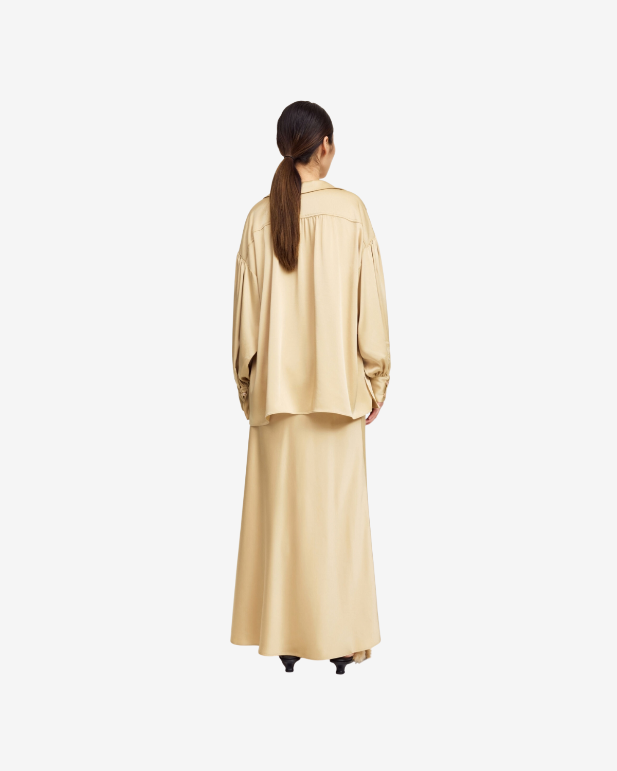 Leonora Satin Old Beige
