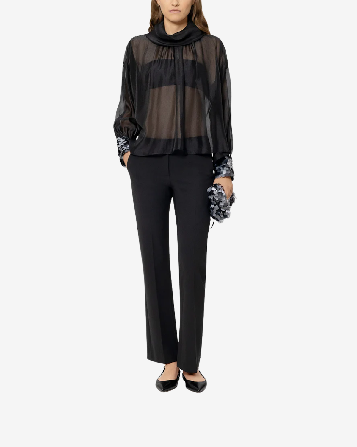 Blouse black