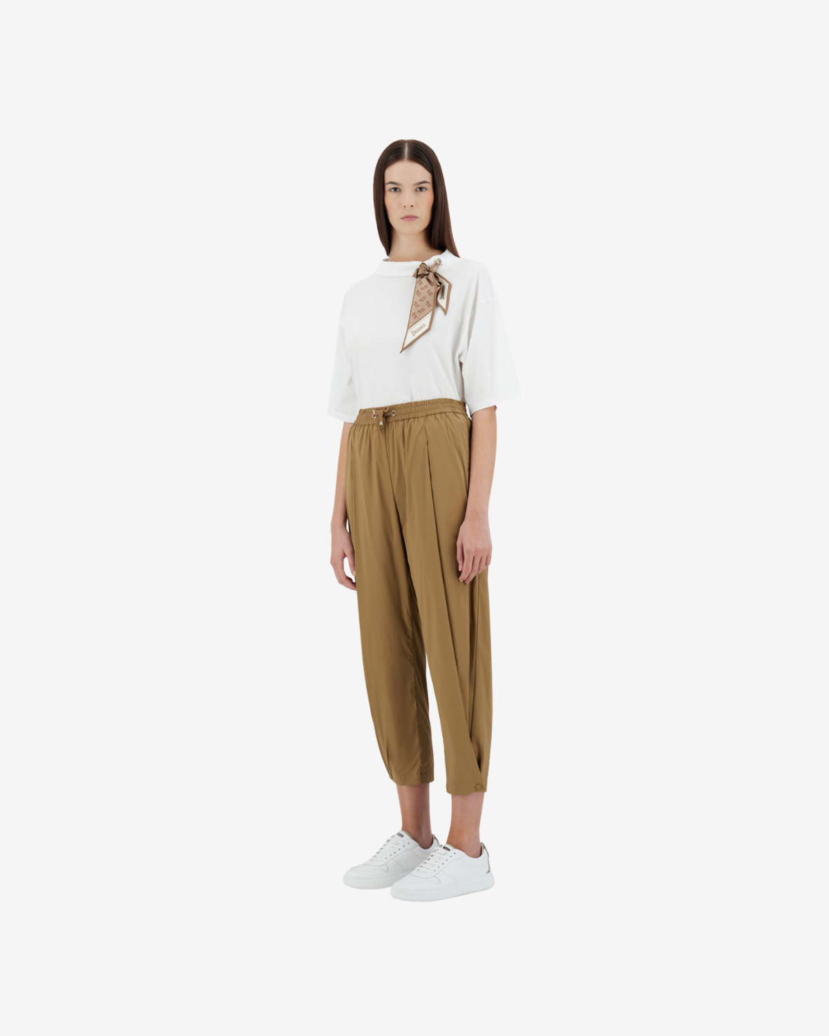 Pantalone in nylon stretch Rame