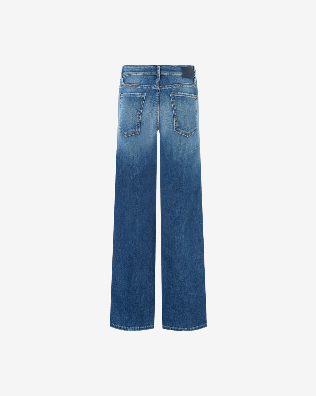 Tess wide leg Mid blue splinted
