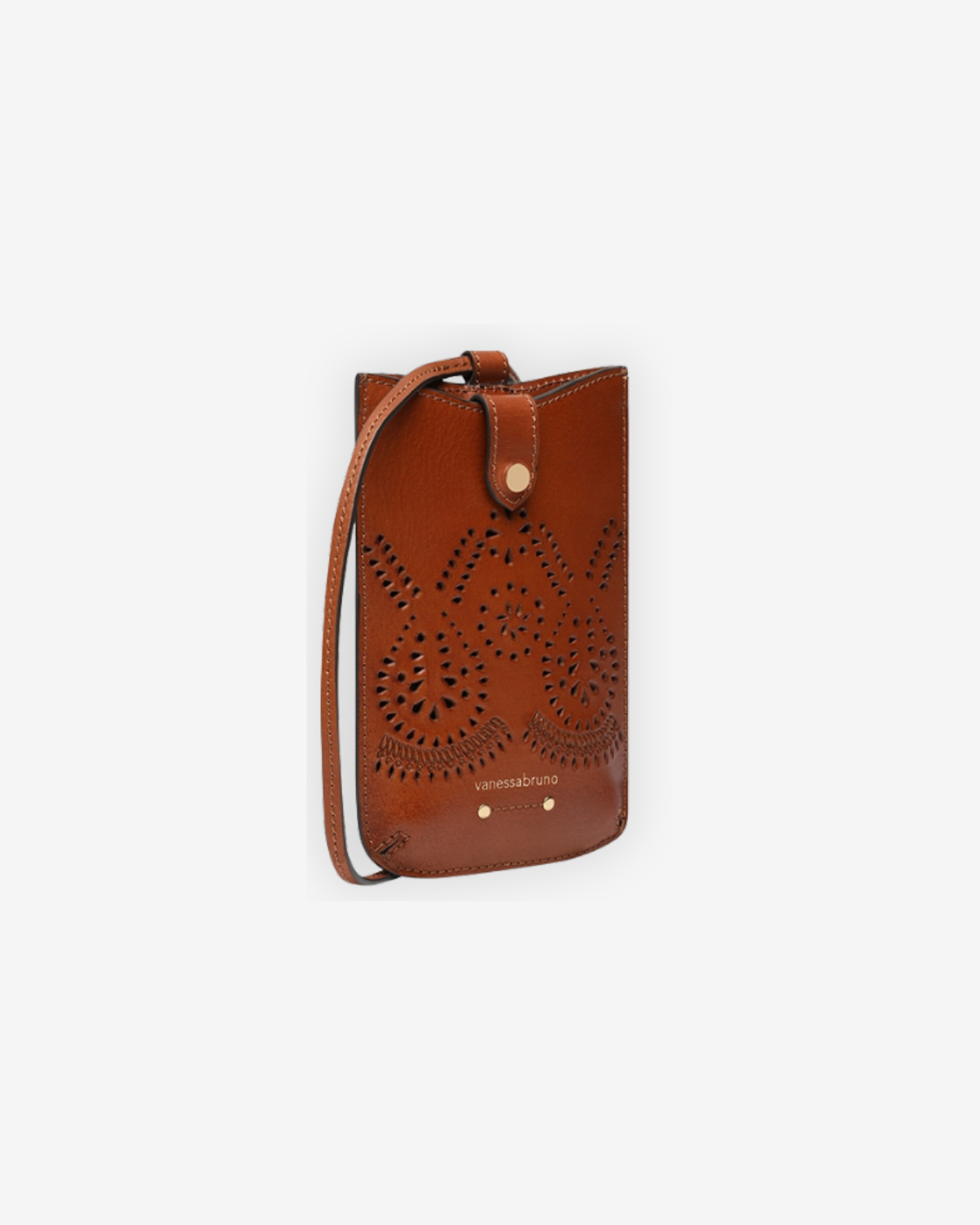 Phone case housse smart phone cognac
