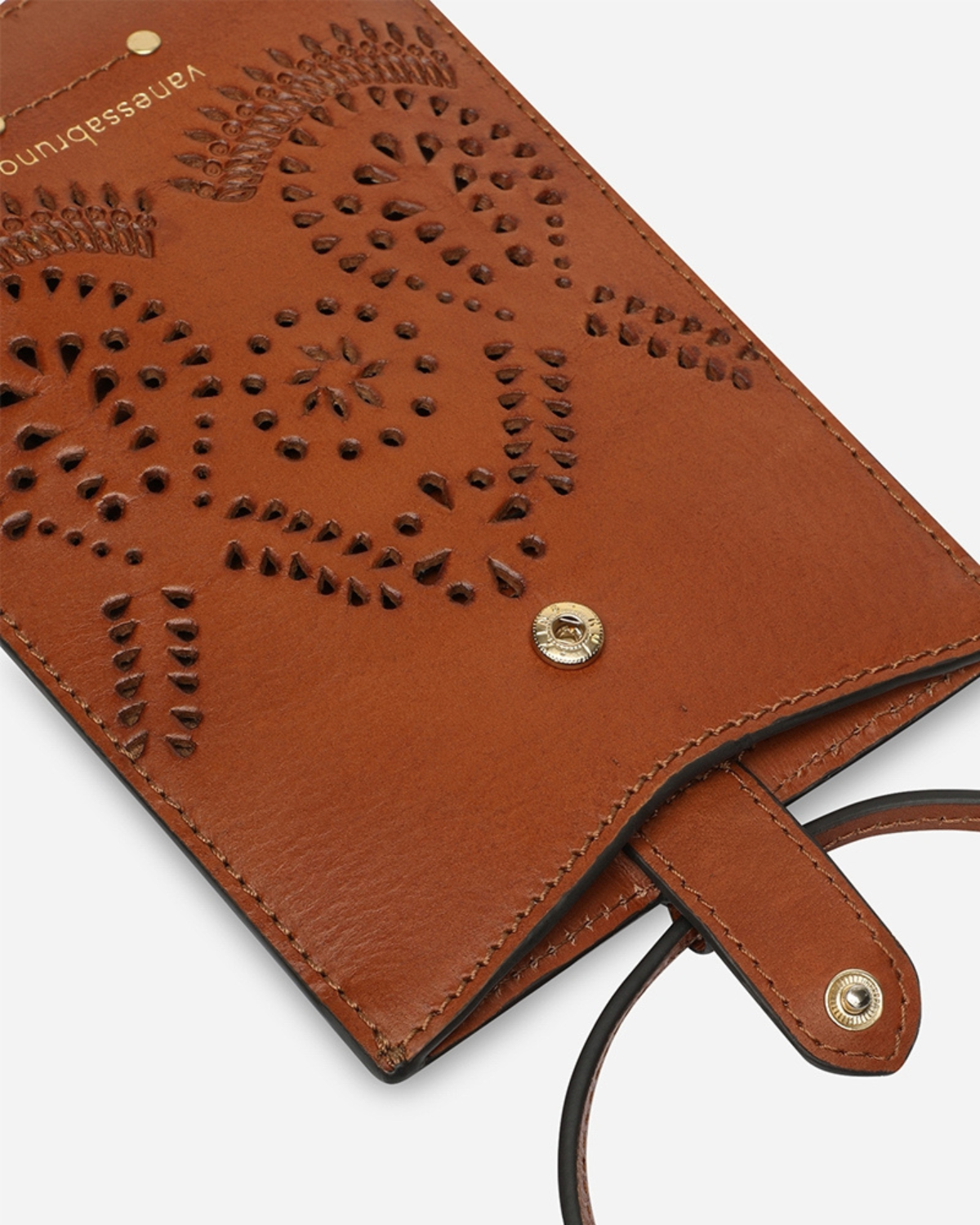 Phone case housse smart phone cognac