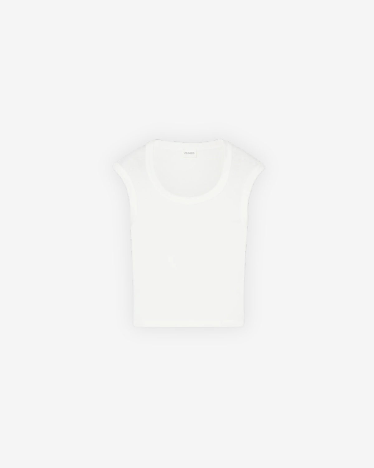 Cap sleeve t-shirt Ivory