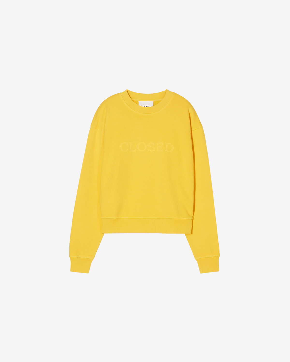 Logo crewneck Mango yellow
