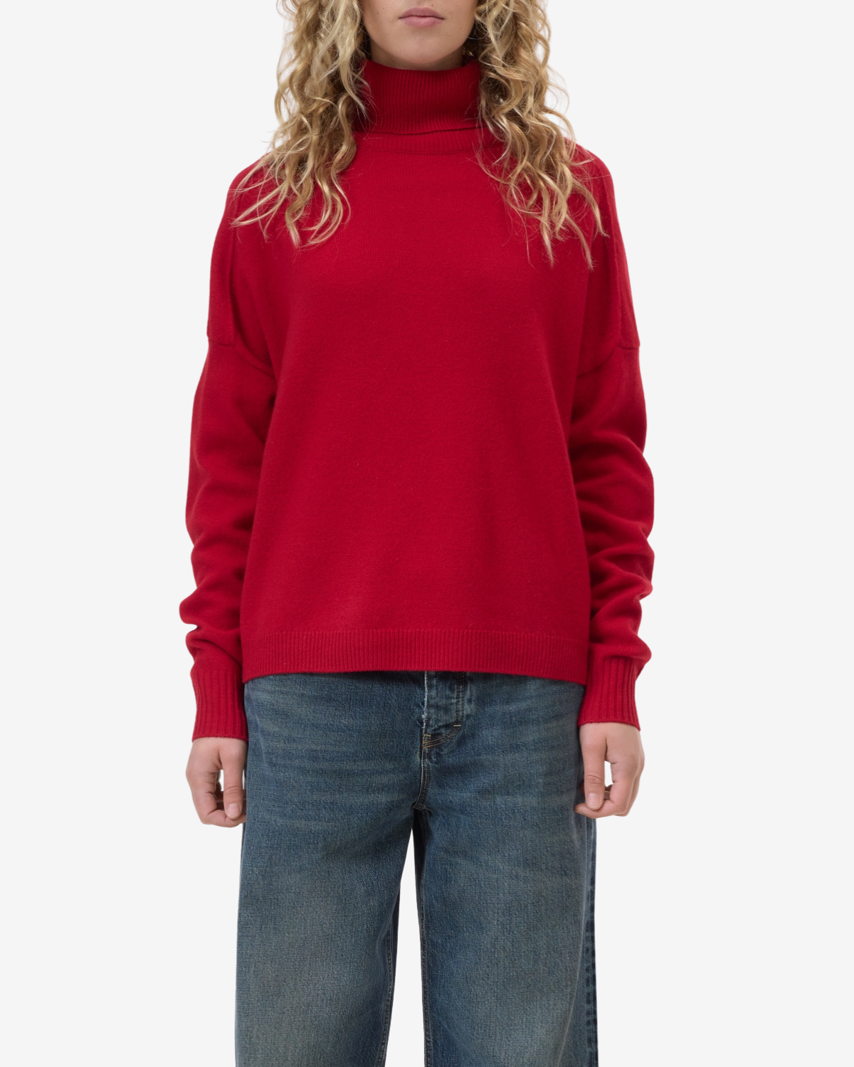 Rolli longsleeve Rose red