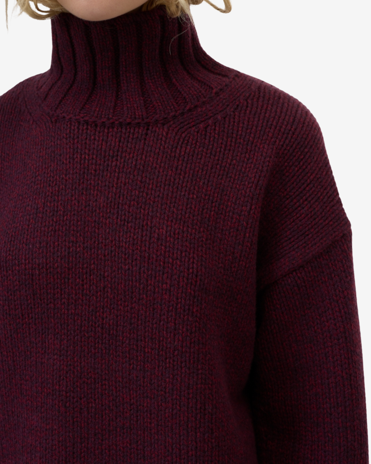 Rolli longsleeve Dark raisin red